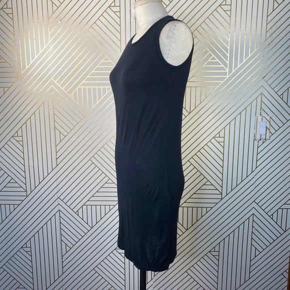 Everlane The Luxe Drape Muscle Tank Dress Navy - Picture 6 of 10